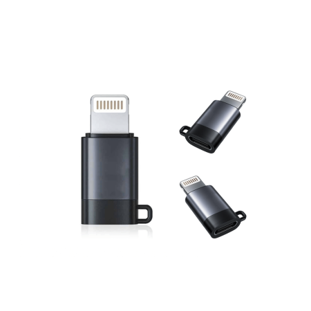 Adaptador de Tipo C a Lightning para micrófono y audio