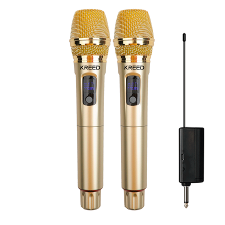 Micrófonos de mano Inalámbrico Recargable Dual G012