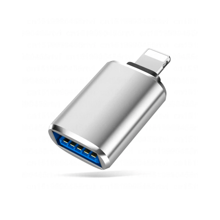 Adaptador OTG USB a Lightning (iPhone) transferencia de archivos