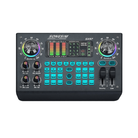 Tarjeta de Sonido SX97 con Phantom Power incorporado