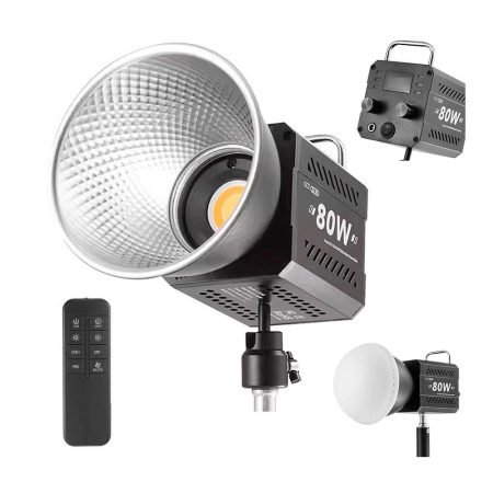 Luz Led COB para estudio 80W blanco, cálido, neutro