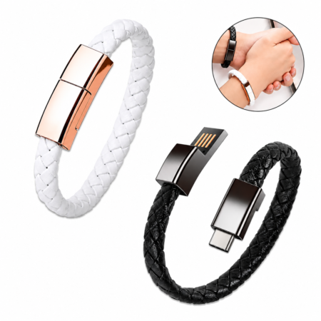 Pulseras Cable Duo para carga y datos - Tipo C